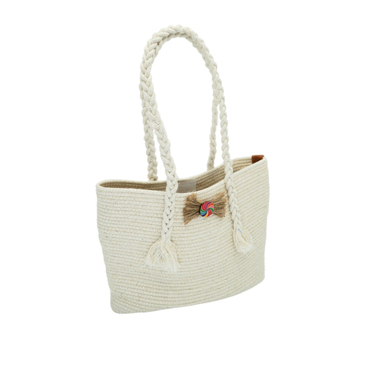 Moroccan Straw Tote Bag