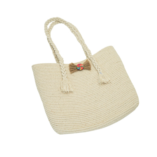 Moroccan Straw Tote Bag